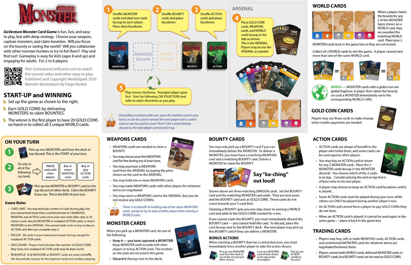 View the MONSTER theme rules