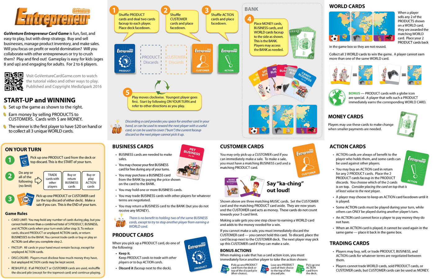 View the ENTREPRENEUR theme rules